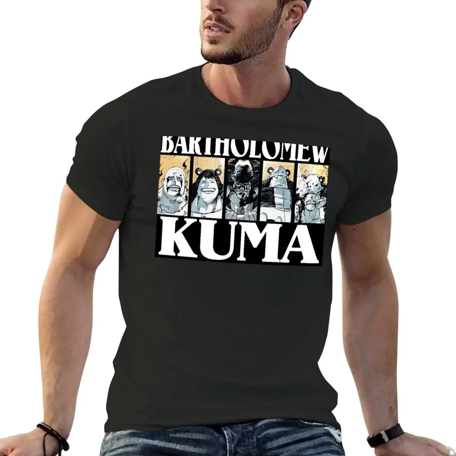 

The Epic saga of bartholomew kuma T-Shirt graphic tee shirt plus sizes mens champion t shirts