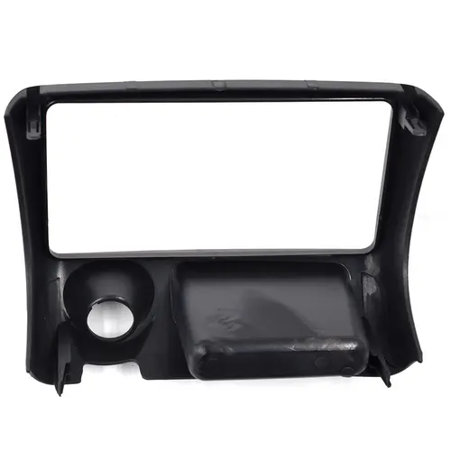 Imagen 2 del producto Panel de Fascia de Radio estéreo para coche, 2 Din, para Toyota Yaris Echo Vitz Platz 1999-2005, Kit de molduras de cubierta de marco de Audio, bisel facial