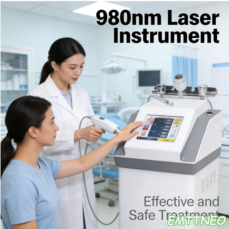 

Многофункциональный лазерный аппарат 6-в-1 (980/1470 нм) для подтяжки кожи, удаления сосудистых звездочек, лечения грибка ногтей, лазерной терапии и физиотерапии