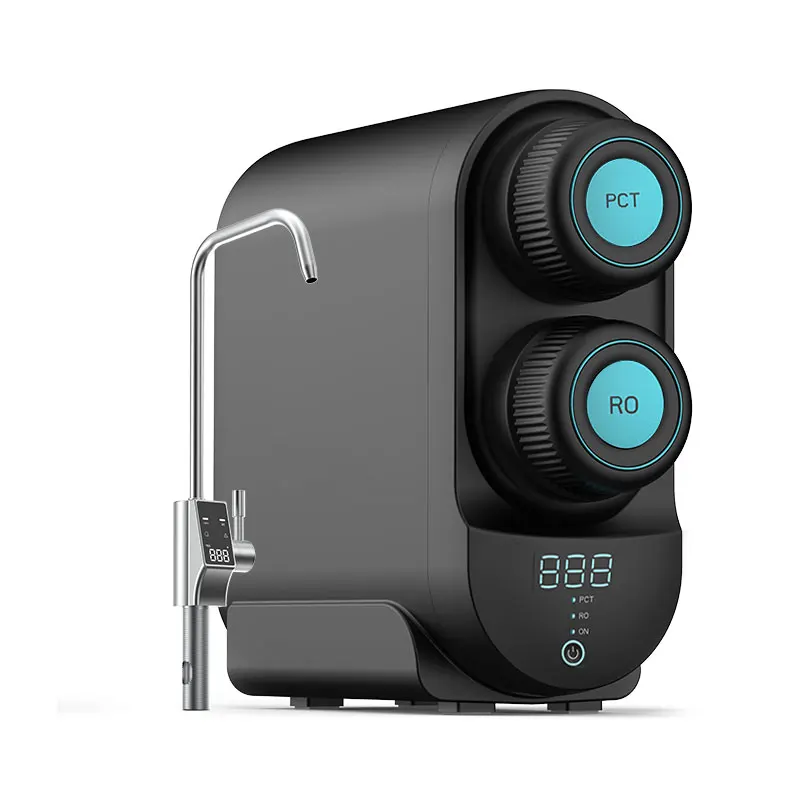 Nobana 1000G doméstico sob pia sistema de osmose reversa purificador de água elétrico autolimpante com recurso sem tanque