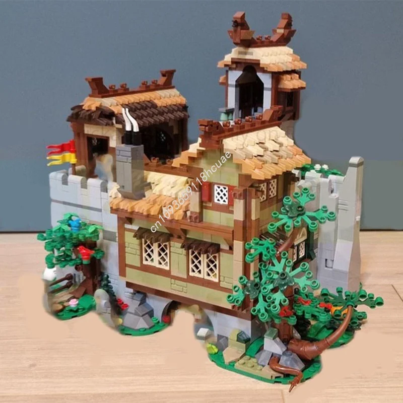 2522 個 MOC 中世の商人アイコンモデルビルディングブロック建設 DIY クリエイティブクリスマスギフトレンガ子供のおもちゃ誕生日
