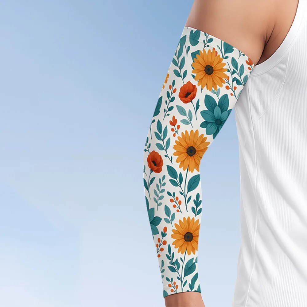 

Portable UPF 50+ Gardening Sleeves Breathable Stretchable Cooling Sleeves Quick-Dry UV Protection Sleeves Hiking
