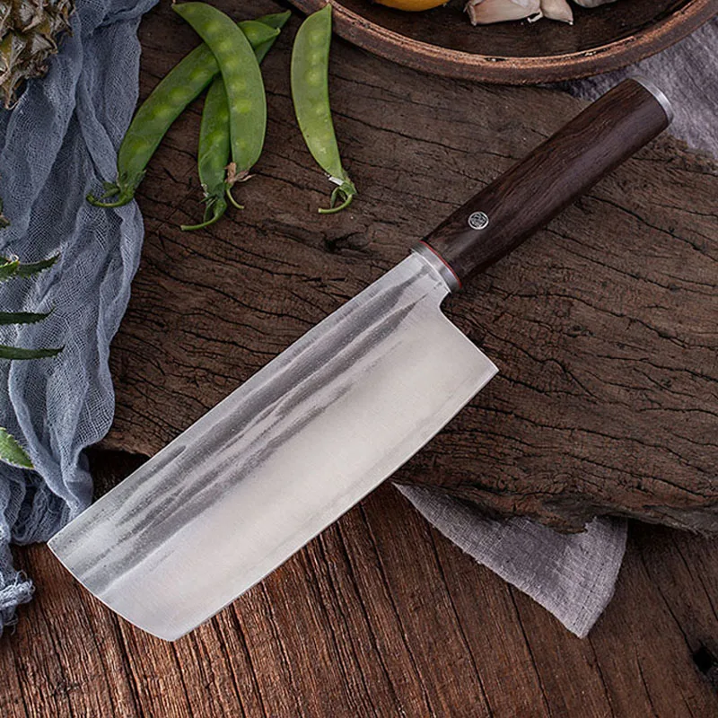 

Forged Steel Slicing Blade Sharp And Quick Cutting Household Kitchen Knife For Cutting Meat Vegetables 9Cr Carbon Cooking Knife