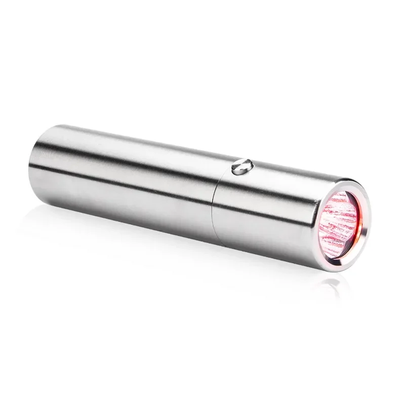 Sunsred 5 Wavelengths 470nm 630nm 660nm 850nm 940nm Blue and Red  Light Therapy Torch for Pain Relief and Acne Treatment