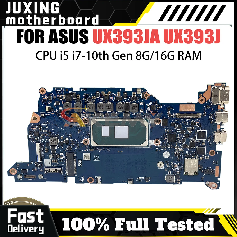 

UX393JA For ASUS ZenBook S UX3000J UX393J UX393JA UX3000JA UX3000J​ UX393JA Motherboard Laptop Mainboard