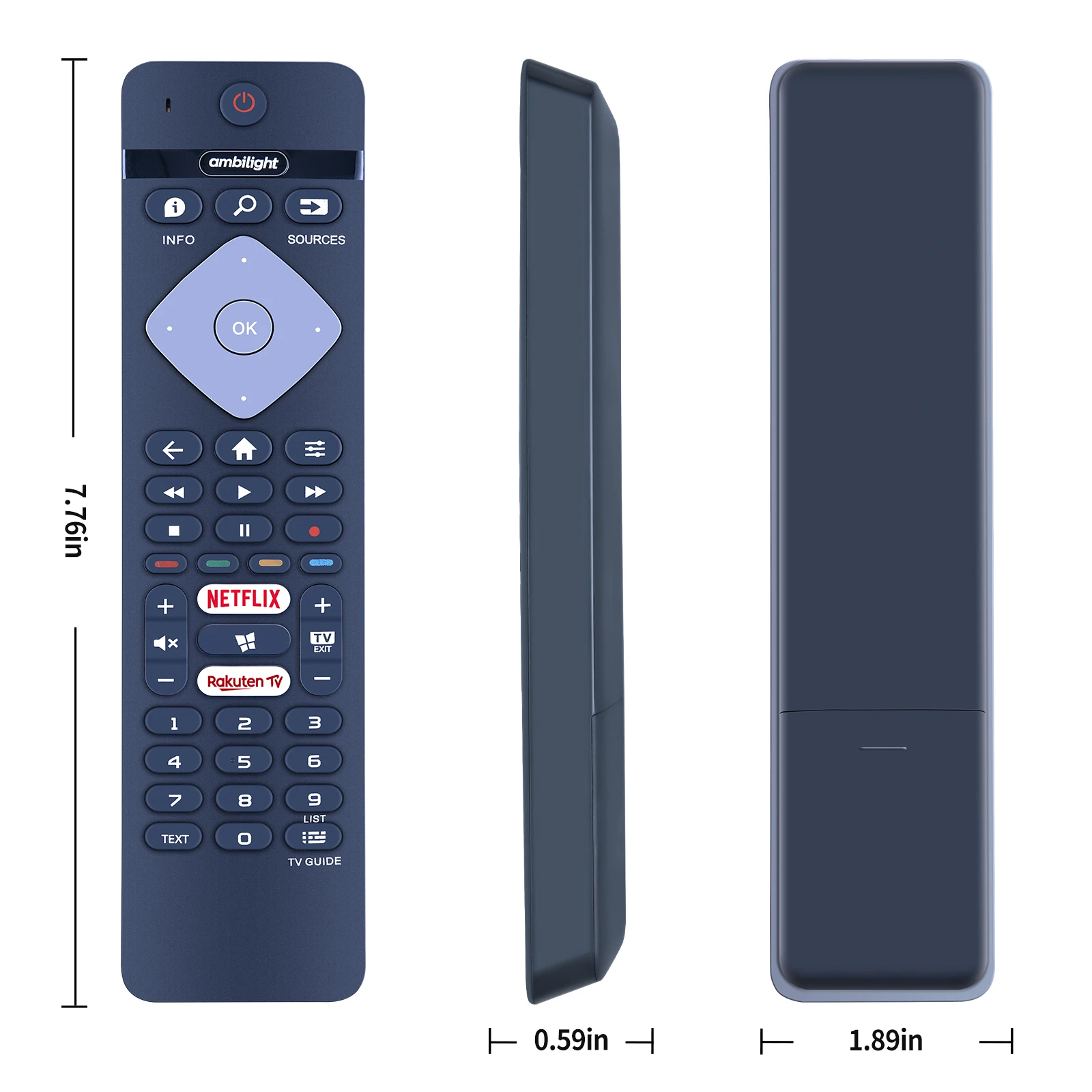 BRC0884402/01 pilot zdalnego sterowania dla wszystkich Philips Ambilight 4K telewizor Smart LED 75 pus6754/12 65 pus6754/12 65 pus6754/12 65 pus6754