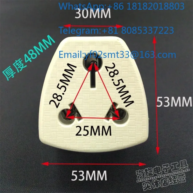 10A-16A Converter Socket One To Three 16A Plug Small Air Conditioner Adapter- 10PCS