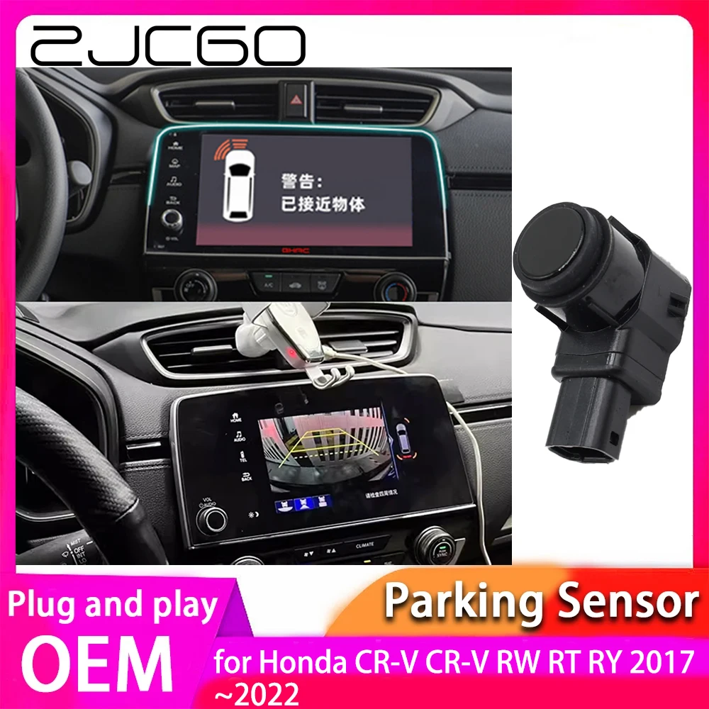 

Оригинальный Автомобильный OEM Датчик парковки ZJCGO, резервная система радара зуммера для Honda CRV CR-V RW RT RY 2017 ~ 2022