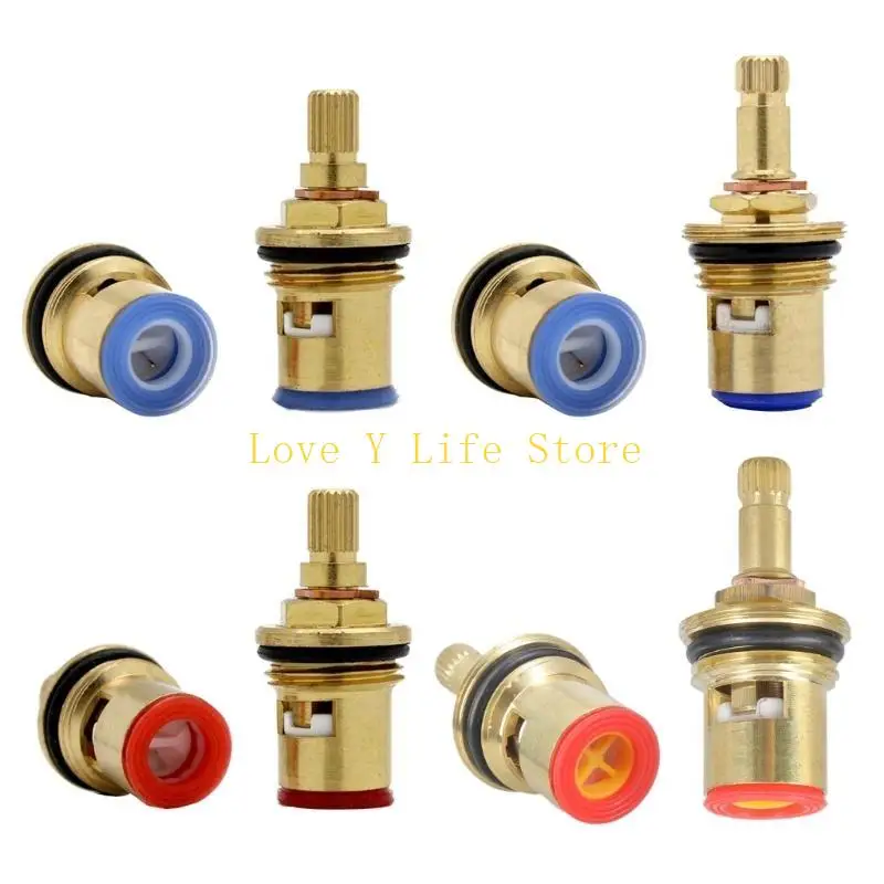 خرطوشة الصنبور L74C "20 استبدال الأسنان صمامات الصمامات النحاسية خرطوشة السيراميك #3