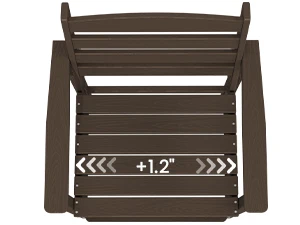 wider seat