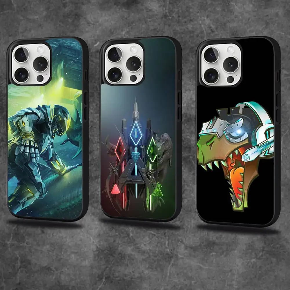 

Game ARK Survival Evolved Phone Case For iPhone 17,16,15,14,13,12,11,Pro,Max,Plus,Mini,SE4,E Magnetic Magsafe Wireless Charging