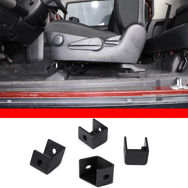 For 07-21 Toyota FJ Cruiser Front Seat Booster Metal Bracket Retrofit Seat Bracket Height Increase Vision Spacer Parts