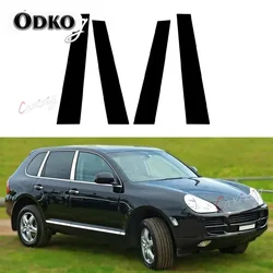 Słupki samochodowe do podwozia Porsche Cayenne 9PA E1 2003 2004-2006 2007 2008 2009 2010 drzwi drzwi wykończenia naklejki Auto stylizacja