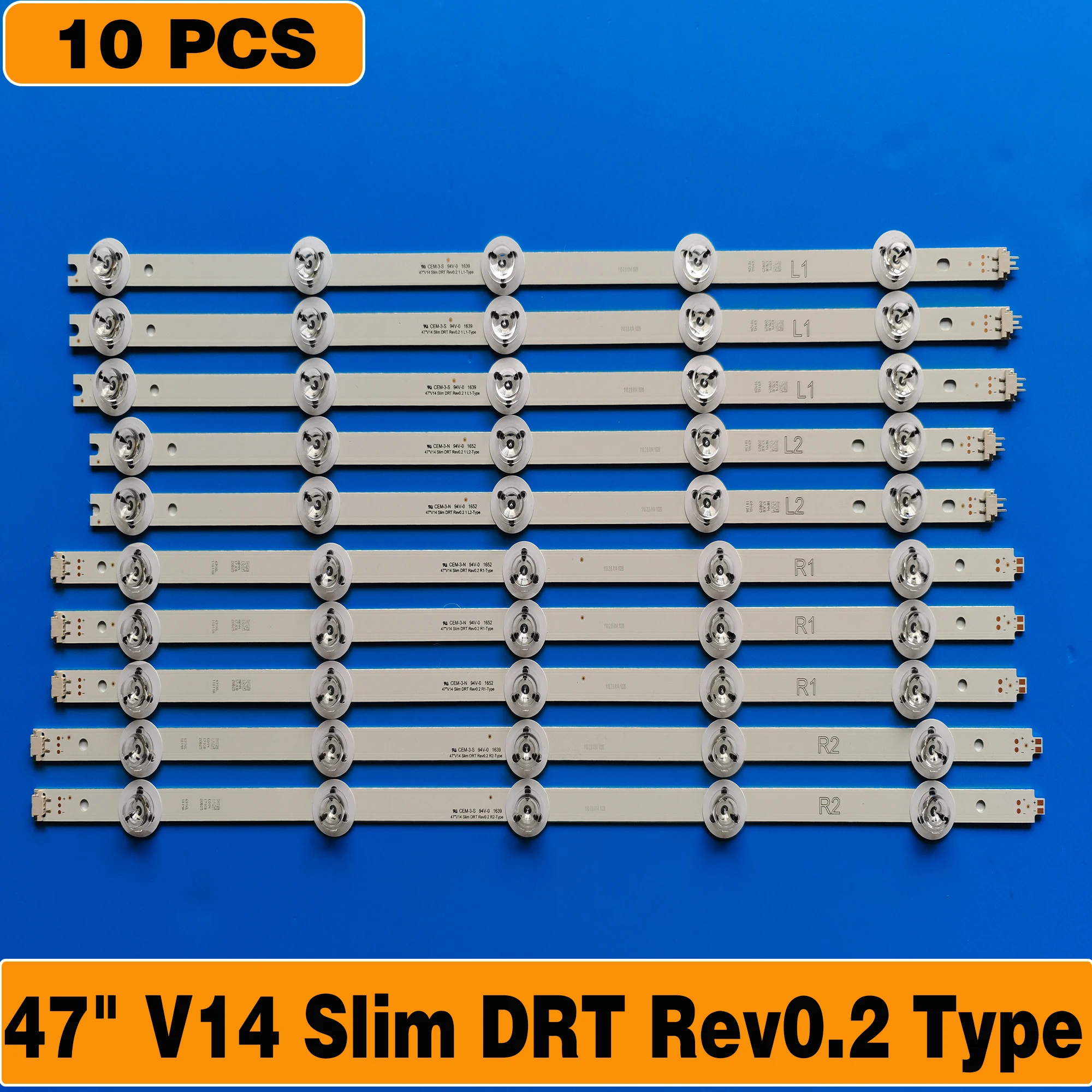 matriz de retroiluminacao led lc470duf vg f1 f2 47 v14 slim drt para tx47as650e tx 47as740e tx 47asw654 tx 47asw754 th 47as670h 01