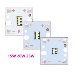 LED Light 25W 20W 15W 6500K LED Beads only chip or and driver PCB Lamp substrate copper for Automotive headlights DIY headlight