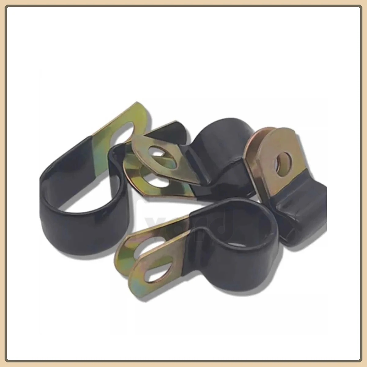 Galvanized  Impregnated  Single Tube Clamp/r-Type Oil Tube Throat Clamp Single Tube Clamp Wire Clip Saddle Clamp