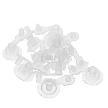 20 adet yüzme simidi vana aksesuarları şişme oyuncak meme şamandıra aksesuar oyuncaklar plastik parçalar hava yeniden kullanılabilir yatak yastık