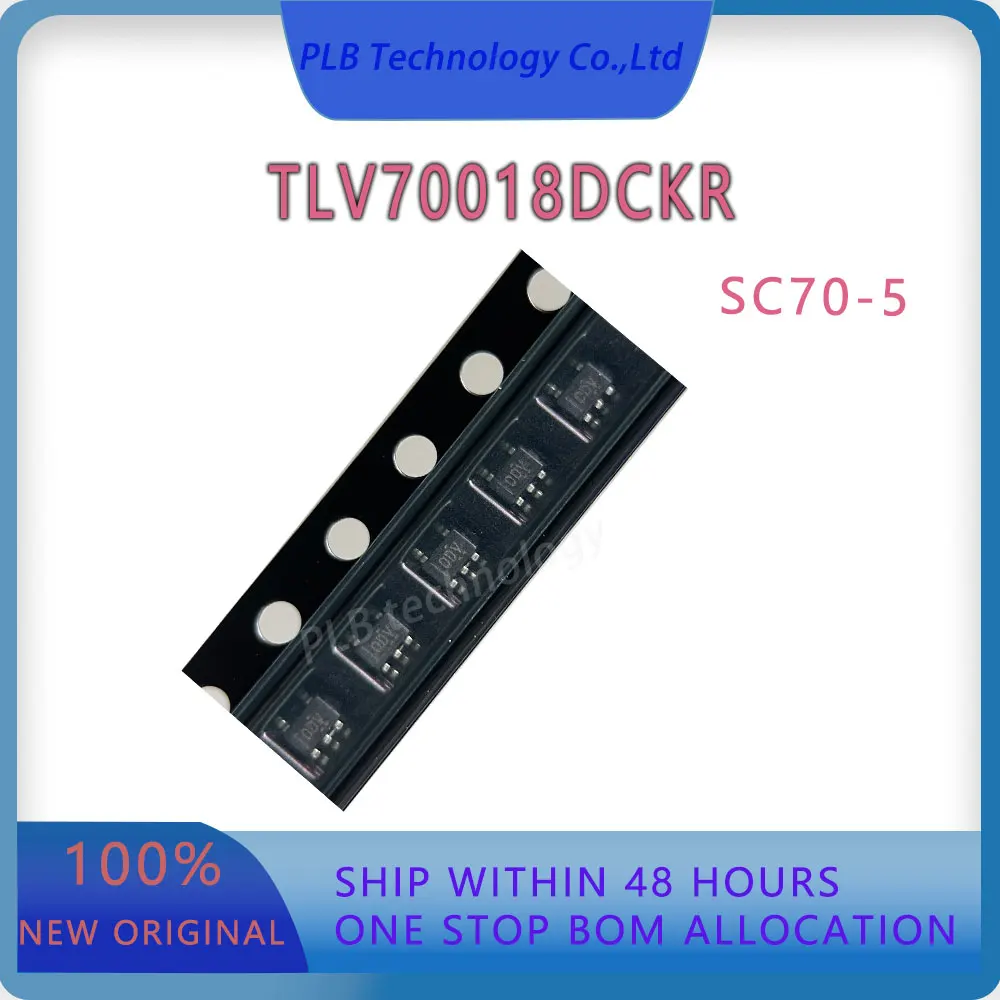 Original TLV70018 Integrated circuit TLV70018DCK LDO Voltage Regulators New IC chip Stock SC70-5 Electronics