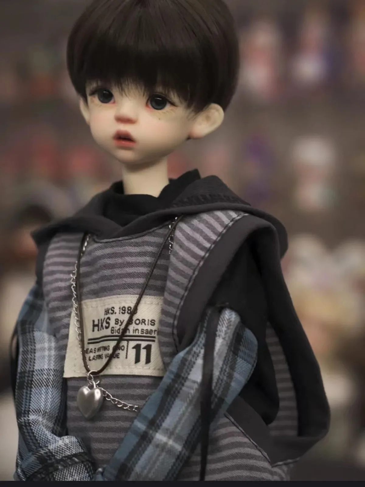 New luoBJD 1/4 35cm KOI SOO mia flynn male body mode cool birthday present for girls boys spot