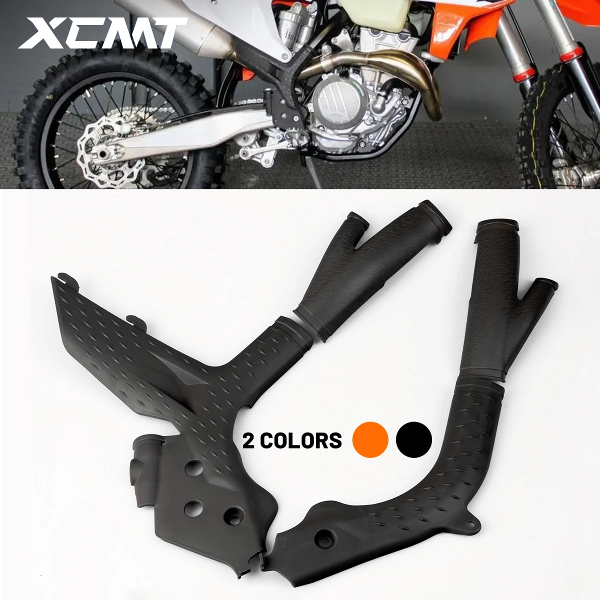 

For KTM SX SXF XC XCF EXC EXCF 125 150 250 300 350 450 500 2019 2020 2021 2022 2023 Motorcycles Frame Cover Body Guard Protector