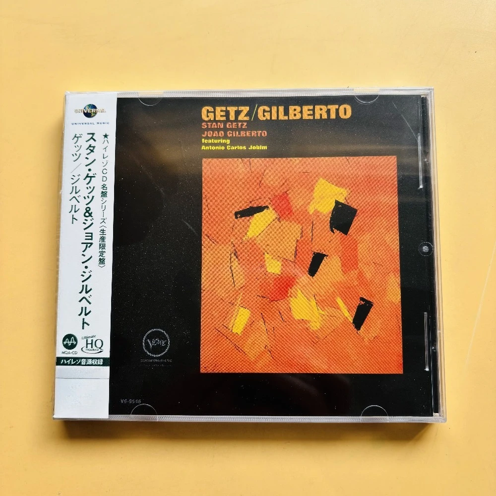 Stan Getz & Joao Gilberto CD-Album | Leichter & Gemütlicher Jazz Bossa Nova | Sanfte Melodien Hi-Fi Musik-Disc