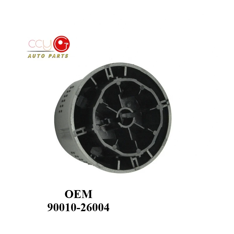 Tampa de ajuste de rádio do interruptor oem 90010-26004, botão de navegação dvd, botão de áudio para toyota highlander cd player volume 2007-2014