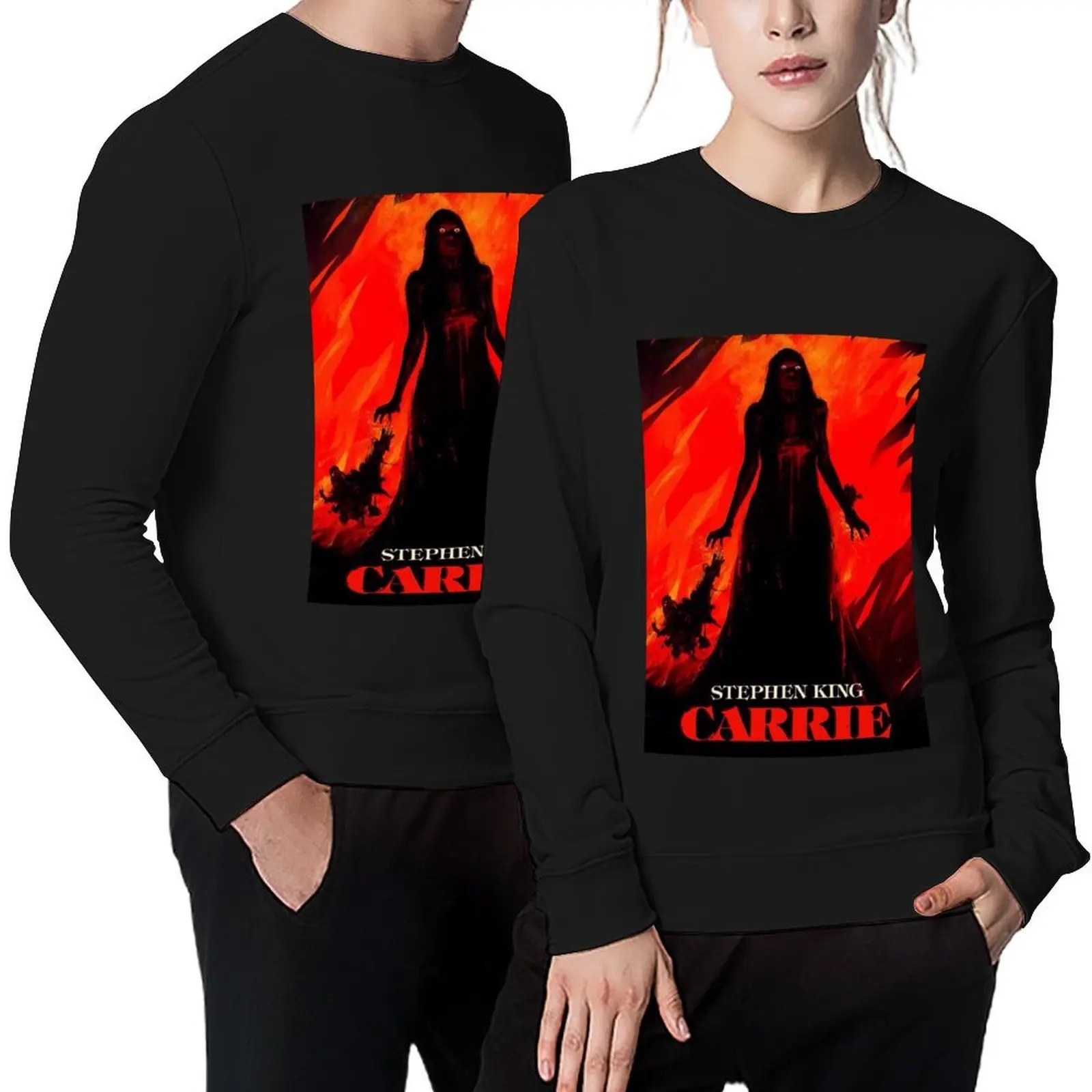 

Carrie Pullover tracksuit graphic t shirts men men's autumn clothes mens clothes hooded sweatshirt