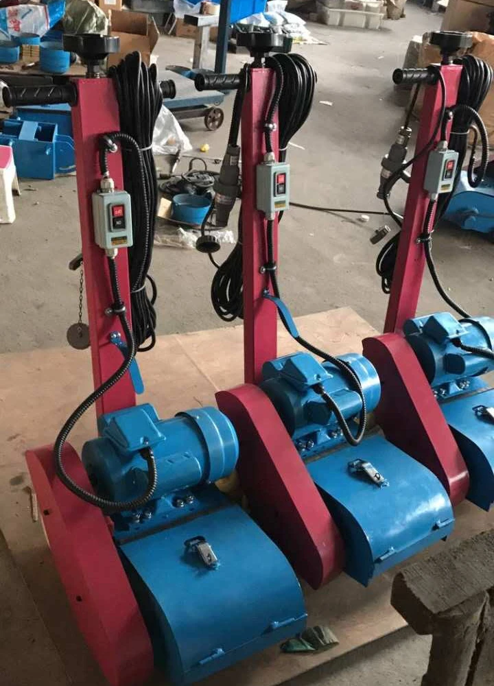 Hand-propelled electric derusting machine for ships Deck   KC-120 steel plate  