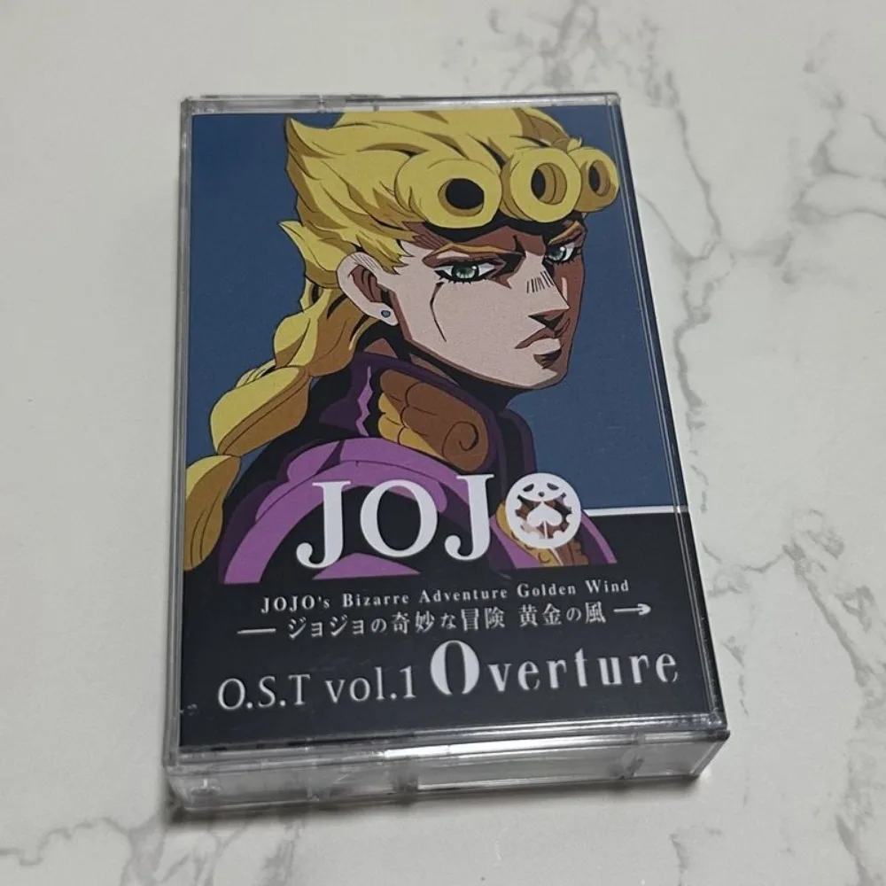 

Brand New Sealed Cassette Tape JoJo's Bizarre Adventure: Golden Wind Original Soundtrack Anime Merchandise