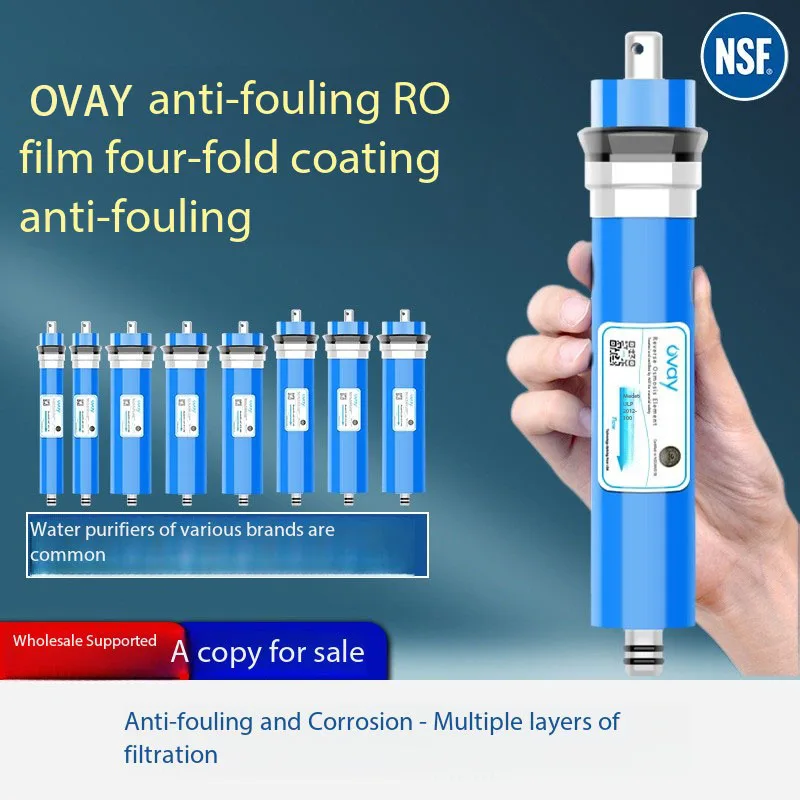 

OVAY RO Membrane Filter Cartridge Water Purifier RO Purifier 75G 100G 200G 300G 400G 600G Universal Reverse Osmosis Membrane
