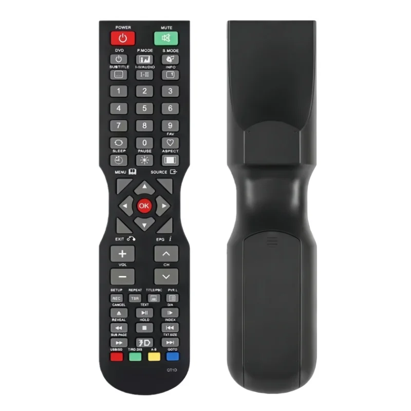 

QT1D Remote Control for SONIQ Remote Control - Direct for All SONIQ TV Remote Control LCD LED HD TVs with 3D Shortcut Key