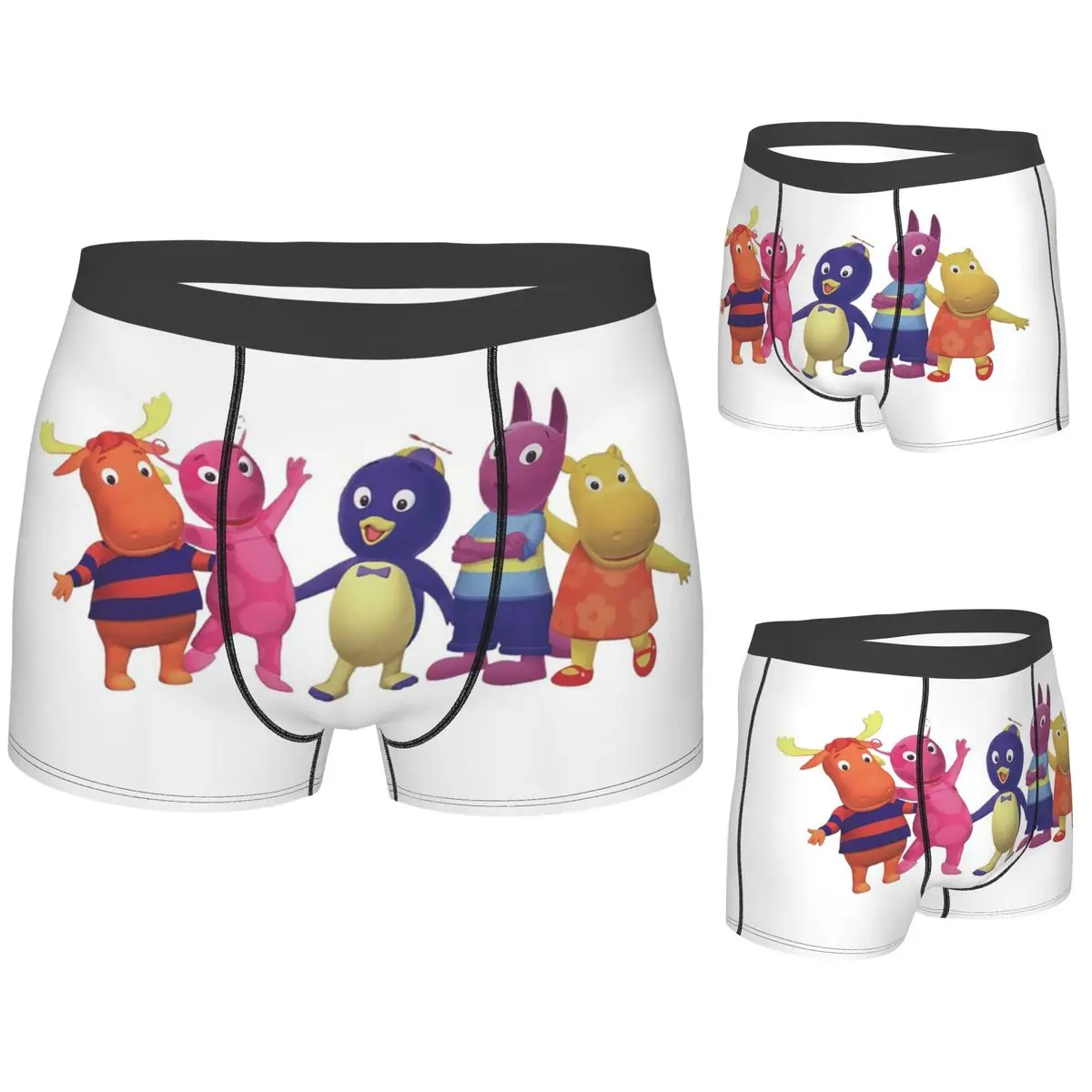 

Трусы-боксеры, шорты, трусы для заднего двора, мужское дышащее нижнее белье для Homme, мужской подарок бойфренду