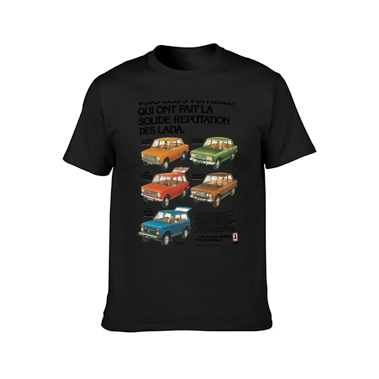 LADA RANGE T-Shirt vintage clothes customs design your own sweat for a boy t shirts for men graphic