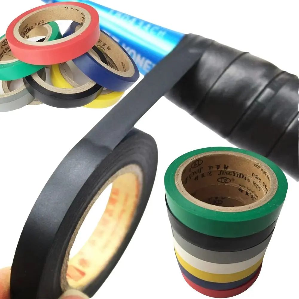 PVC Tennis Racket Grip Tape Flexible Easy Tear Anti-Slip Overgrip Tape Sweat Absorbing Sealing Tape Racket Protection Tape