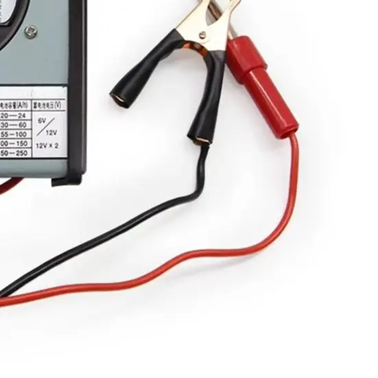 /6V /12V /Battery Capacity Tester 2-250Ah Quick Read Color Coded For Dial For Motorcycle Car Auto Electric Vehicle Ammeter Tool