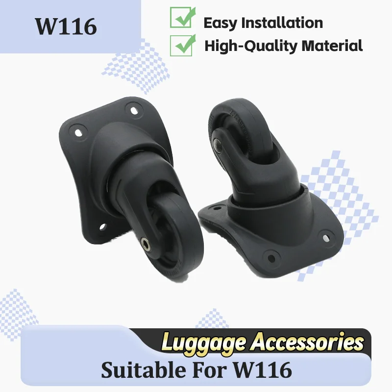 For W116 Trunk Wheel Replacement - Durable Material Trunk Wheel Repair Parts Achieve Smooth 360° Rotation
