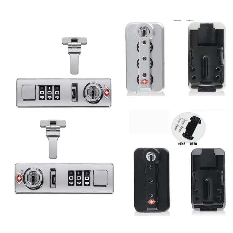 Luggage Customs Lock TSA006 for Rimowa Suitcase Password Locks Replacement Suitcases Accessories Replair Security Locks