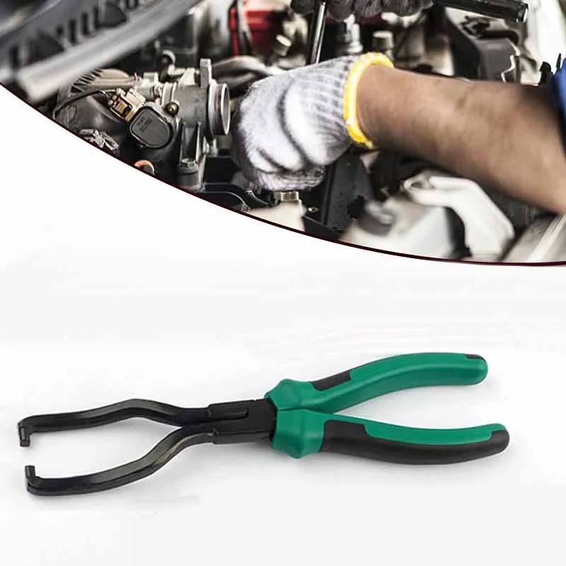 Winholder Steel Car Fuel Line benzina Clip tubo rilascio scollegamento pinze di rimozione crimpatura strumento di riparazione manuale verde