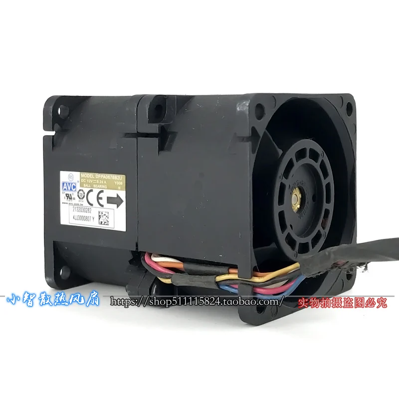 ORIGINAL DFPA0676B2U 12V 5.24A 6076 60*60*76mm NEW COOLING FAN RADIATOR
