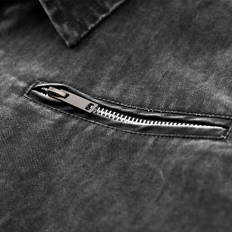 Veste en jean surdimensionnée pour hommes, ample, 100% coton, manteaux décontractés de haute qualité, mode Hip-Hop Rock Streetwear, vêtements d'extérieur confortables, automne