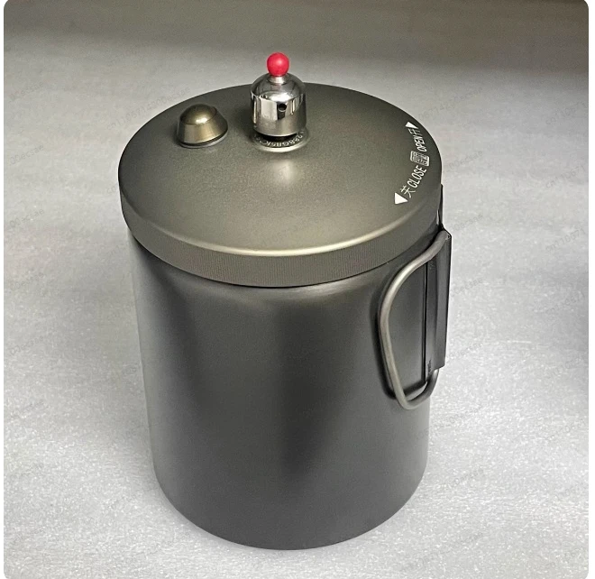 Outdoor Lightweight Mini Aluminum Pressure Cooker Portable Camping Hiking Cookware