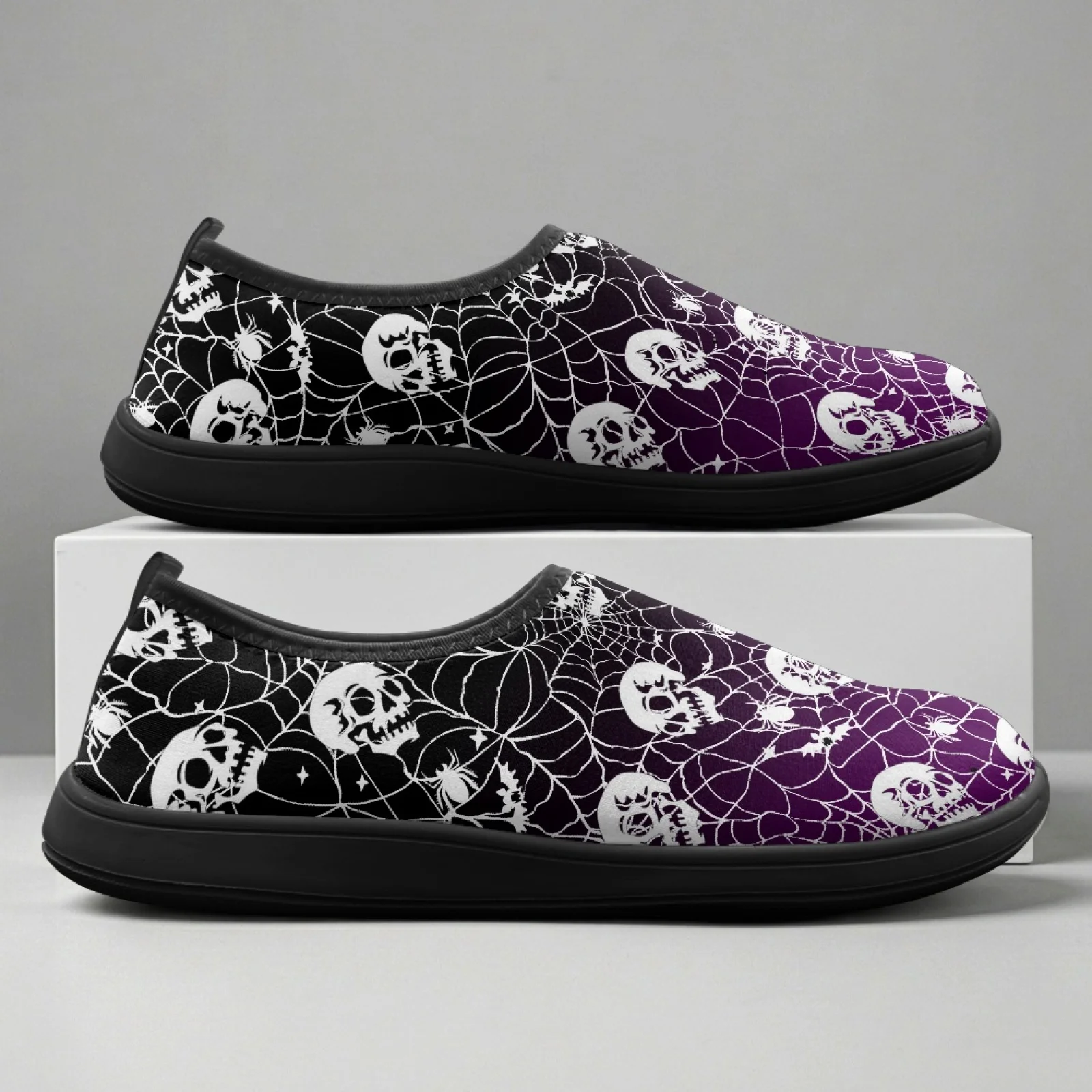 PENSTROLL Skull Cobweb 2026 New Hiking Shoes Polyester & EVA Walking Sneakers Breathable Zero Drop Shoes for Outdoor