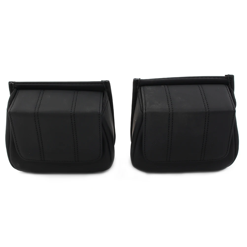 

Black Motorcycle Fairing Lower Door Pocket Bags For Touring 1996-2013 Road Street Glide