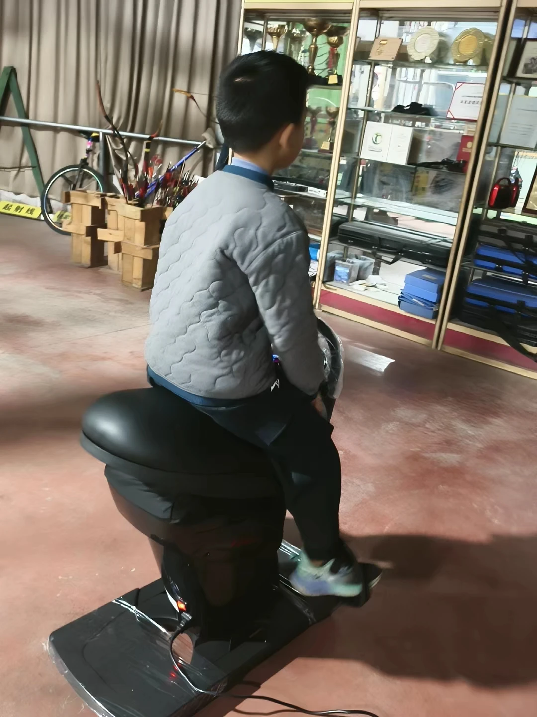 

High Quality Electric Horse Riding Simulator Unisex Home Gym Fitness Equipment Durable Motorized Trainer Training Accessories