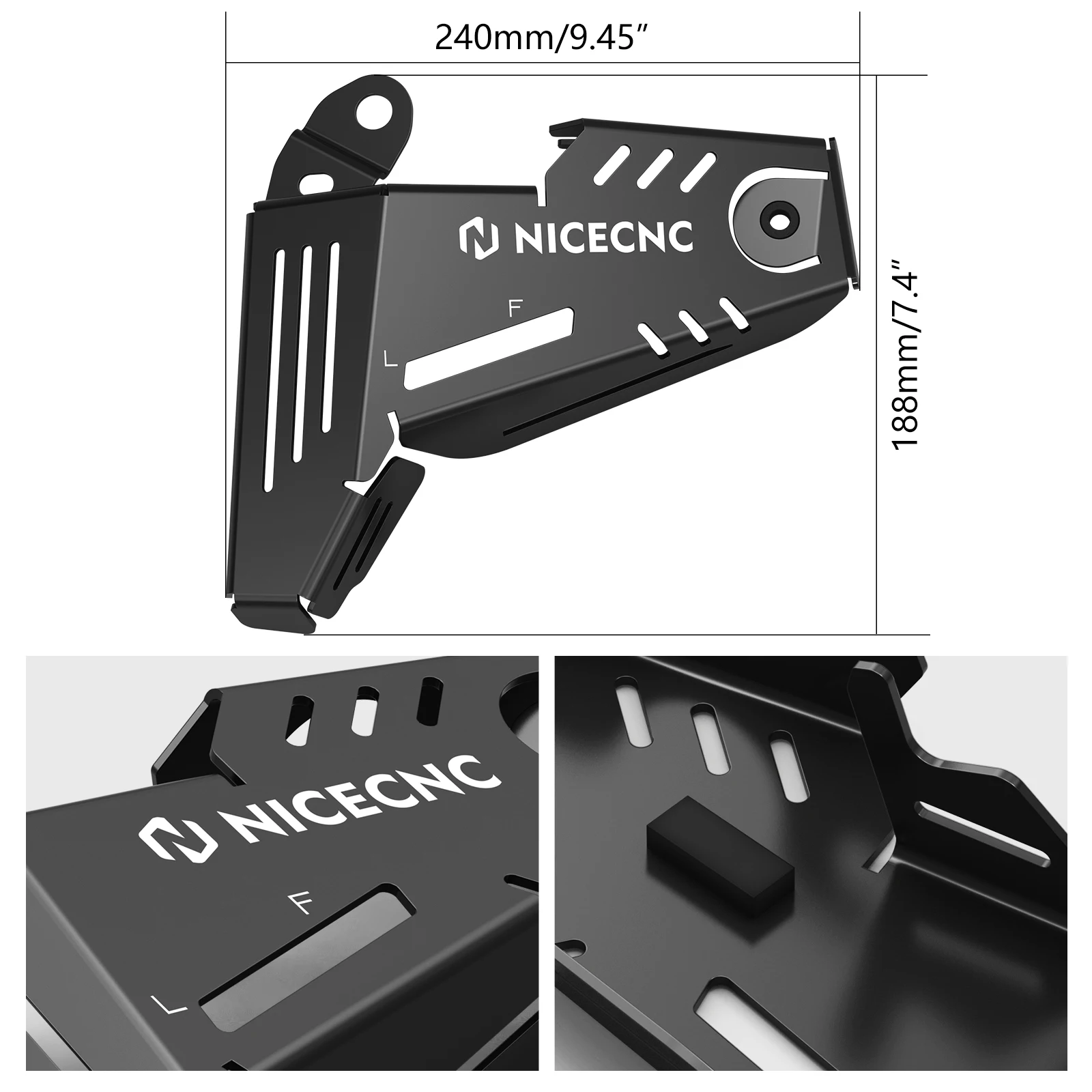 For Yamaha Tenere700 T700 XTZ 700 2019-2024 Auxiliary Tank Guard Protector TENERE700 Tenere700 Rally Edition T7 XTZ700 2020-2024