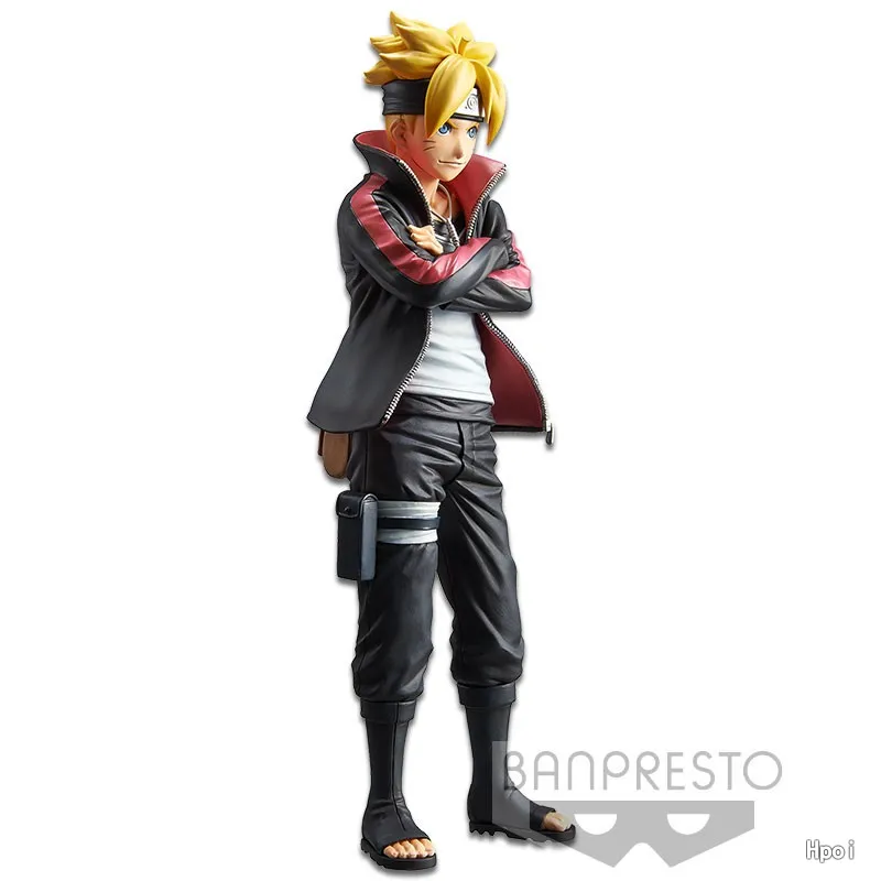 Figura de Boruto Uzumaki de 13CM, Anime Naruto Uzumaki, bonito y fresco, proporción de escritorio, modelo de Golf, juguete para regalo, adornos de colección de PVC