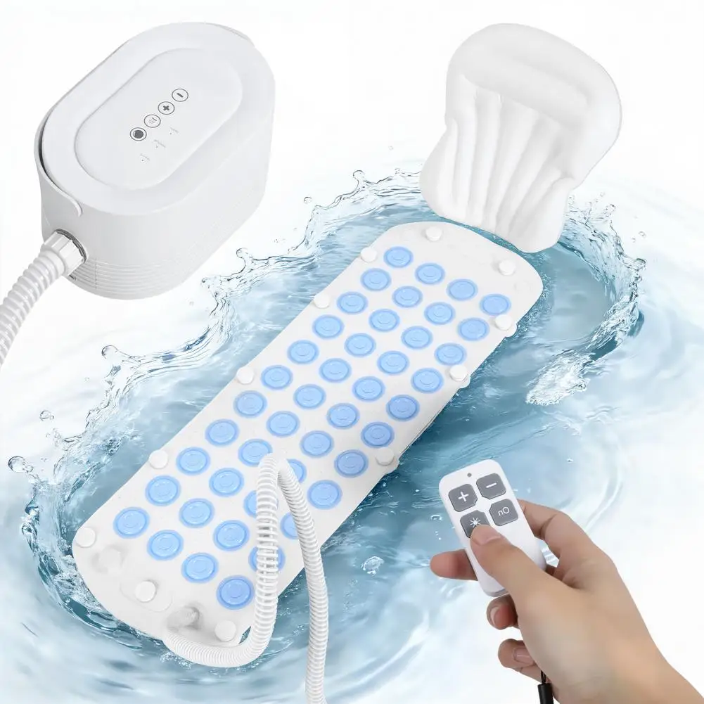 

Bathtubs & Whirlpools Family SPA Electric Bubble Machine Automatic Bath Machine Surf Machine Wireless Remote Control Bath Mat