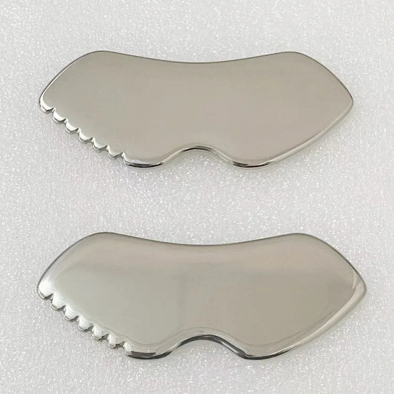 Gua Sha Board Stainless Steel GuaSha Massage Tool for Face Body Massage Facial Scraping Plate Guasha Scraper Health Care