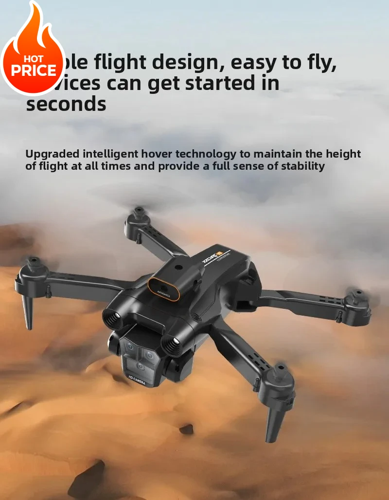 

M4 Obstacle avoidance drone Dual camera 4k electronic adjustment high-definition aerial photography folding remote control drone
