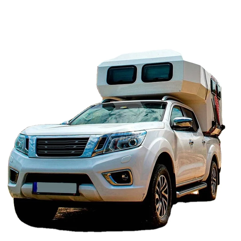 Mini 4X4 Offroad Mobile Caravan Popular Supplier's Pickup RV for Camping and Travel Mobile Motorhomes Trailer